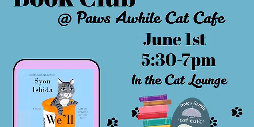 Book Club w\/ the Cats! Reserve space online