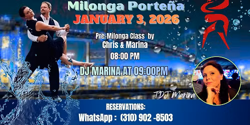 First of 2026 with Chris and Marina in the house. 