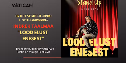 16\/12 "Lood elust enesest" Indrek Taalmaa