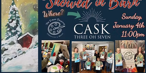 "Snowed in Barn" in Madison