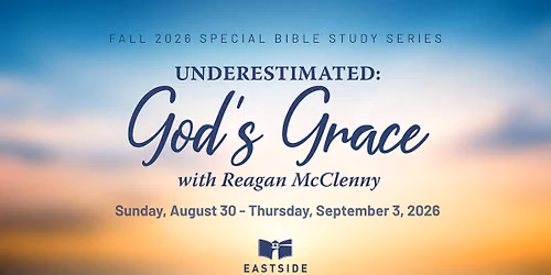 FALL 2026 SPECIAL BIBLE STUDY SERIES (details in comments)