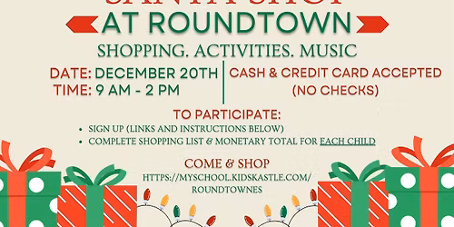 Roundtown Secret Santa Shoppe