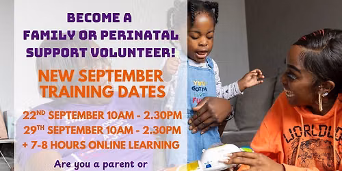 Family & Perinatal Support Volunteer Training (2 days)
