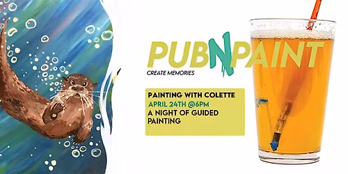 Boston Pizza Ordze Rd Paint Night with PubNPaint April 24th