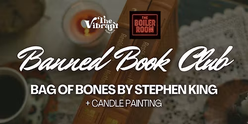 May Banned Book Club + Candle Painting