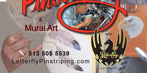 Letterfly Pinstriping at Ironclad Harley-Davidson