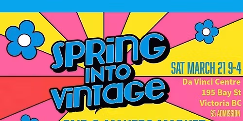 Spring Into Vintage Fair & Makers Market plus a performance by Atomic Cocktail Duo