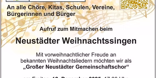Neust\u00e4dter Weihnachtssingen \ud83c\udf84\ud83c\udfb6