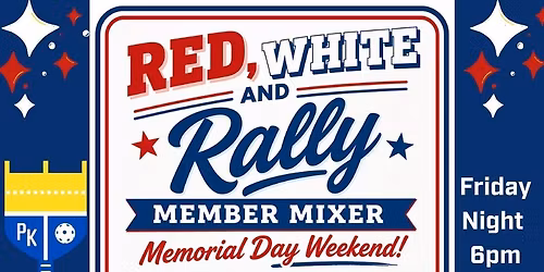 Red, White and Rally Member Mixer