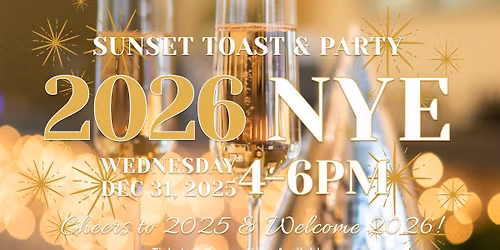 NYE Party & Sunset Toast!