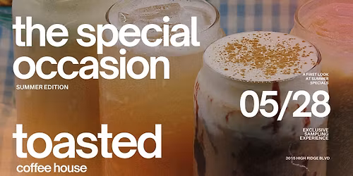 The Special Occasion: Summer Edition