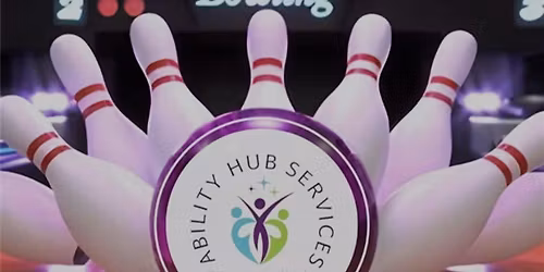 Bowling at Ability Hub Services!