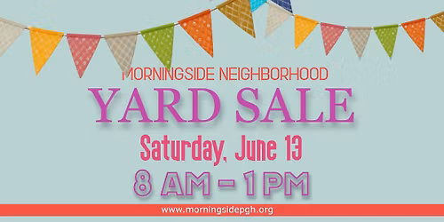 Morningside Neighborhood Yard Sale
