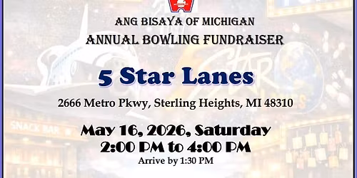 ABM Bowling Fundraiser 
