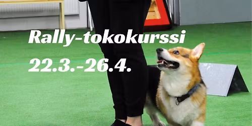 Rally-tokoa yhteisty\u00f6ss\u00e4 Pawsiteamin kanssa