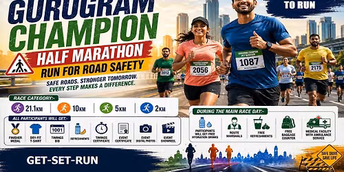 Gurugram Champion Half Marathon