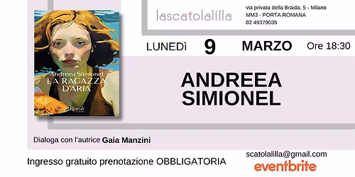 Andreea Simionel | Presentazione