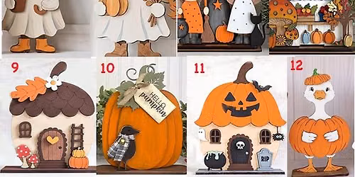 Fall & Halloween Shelf Sitters & Porch Boards