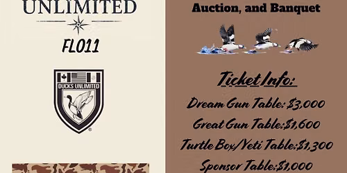 Gainesville Ducks Unlimited Banquet