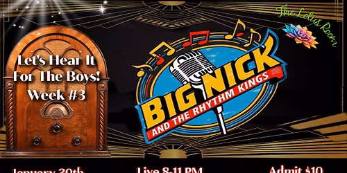 Let's Hear It For The Boys 1 2 3!