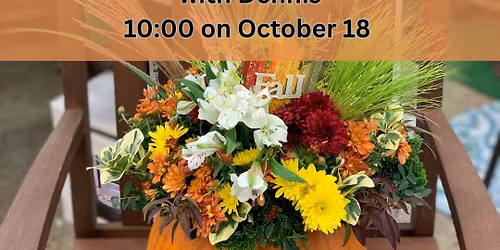 Pumpkin Planter Workshop