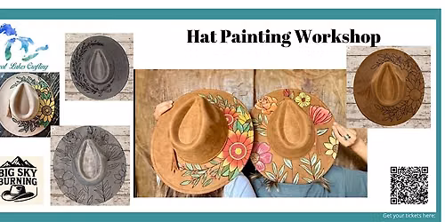 Garden City Hat Painting Workshop @ The Straight Farmhouse Museum