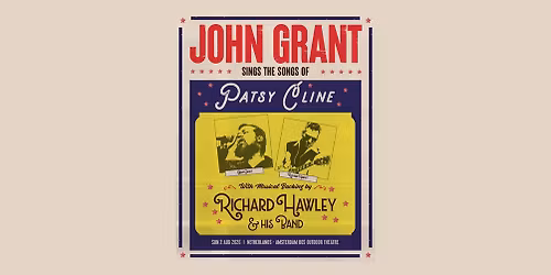 John Grant sings the songs of Patsy Cline with Richard Hawley and Band - Live At Amsterdamse Bos