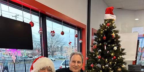 Eat, Drink, & Be Merry, Santa Claus is Coming to Ted's!