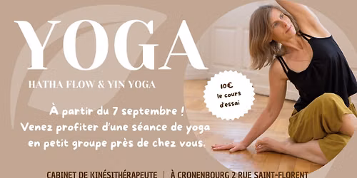 Yoga \u00e0 Cronenbourg avec \u00c9milie