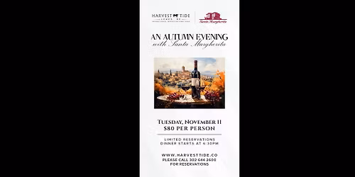 An Autumn Evening with Santa Margherita