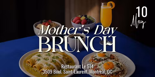Mother's Day Brunch \/ Brunch de la f\u00eate des M\u00e8res