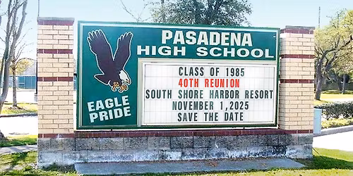 PHS Class of 1985 40th Pre-Reunion Mixer