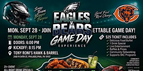 SRC EAGLES GAMEDAY: EAGLES V. BEARS