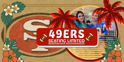 San Francisco 49ers at Seattle Seahawks Watch Party\u2013 Nalu Vida Venice Beach
