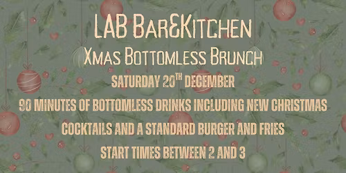 Christmas Themed Bottomless Brunch