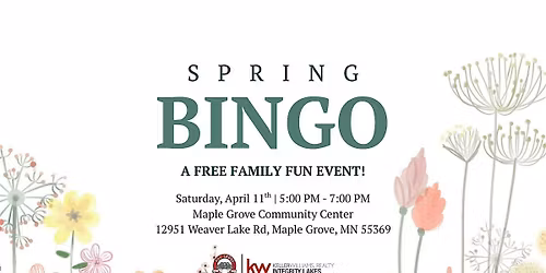 Spring Bingo