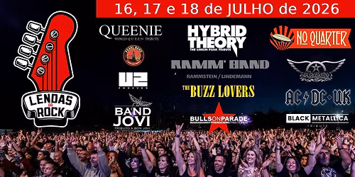 FESTIVAL - LENDAS DO ROCK 2026