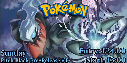 Pokemon Pitch Black Pre-Release #1 @ Spike's Hideout