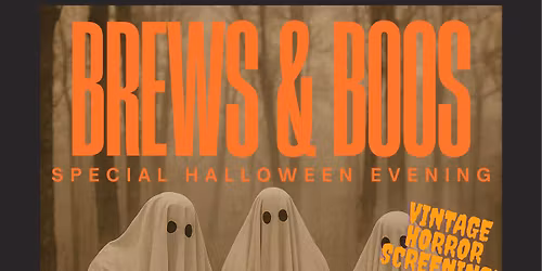 BREWS & BOOS HALLOWEEN EVENING!
