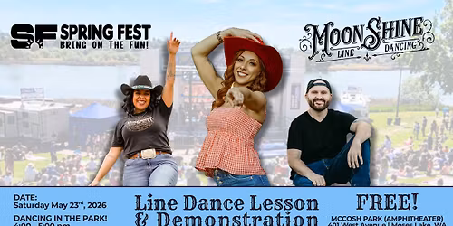 Moonshine Line Dance at SpringFest 2026!! \ud83e\udd20\u2728