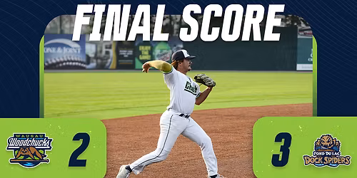 Fond du Lac Dock Spiders at Wausau Woodchucks at Athletic Park - WI