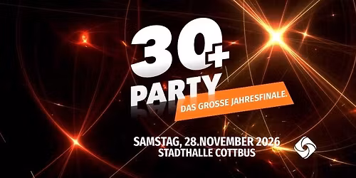 30+ Party: Das gro\u00dfe Jahresfinale