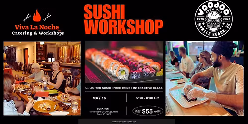 Sushi Workshop Voodoo Brewing