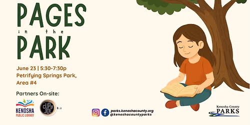 Pages in the Park - Petrifying Springs Park