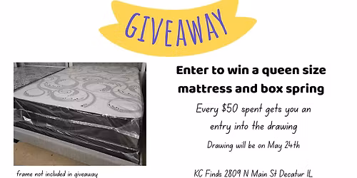 Mattress Giveaway
