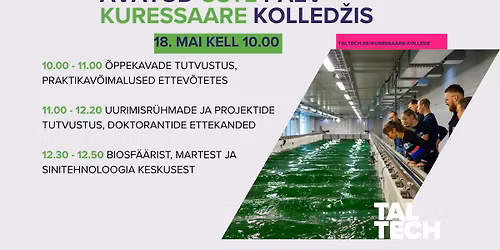 Avatud uste p\u00e4ev Kuressaare kolled\u017eis