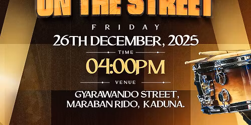 DRUMMING ON THE STREET 