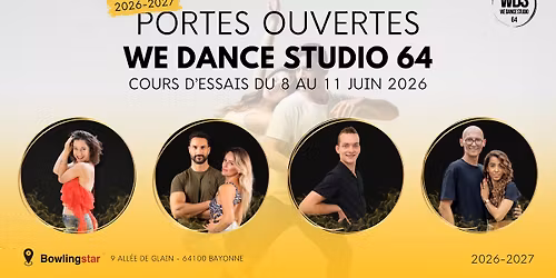 Portes Ouvertes We Dance Studio Saison 2025-2026