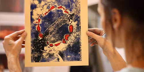 Monotyp: expresivn\u00ed tvo\u0159en\u00ed s Veronikou Hudcovou \/\/ Monotype: Art Workshop with Veronika Hudcov\u00e1