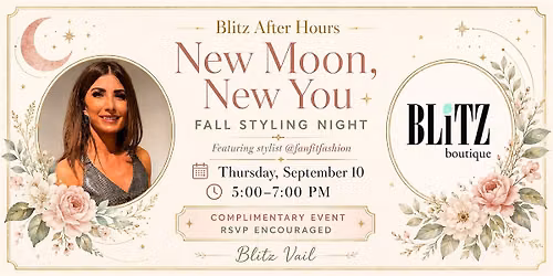 New Moon, New You Styling with Tamar